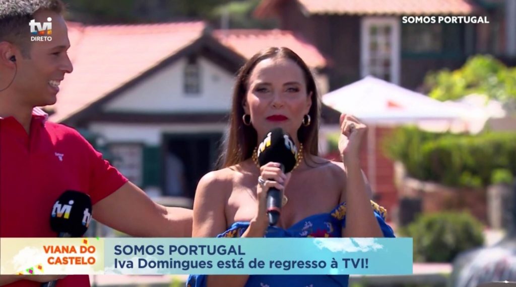 Iva Domingues Nao Contem As Lagrimas No Arranque Do Somos Portugal