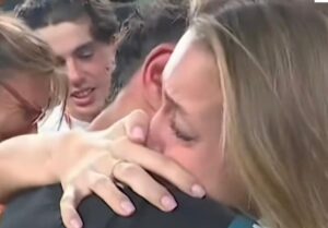 Margarida Corceiro e Lando Norris