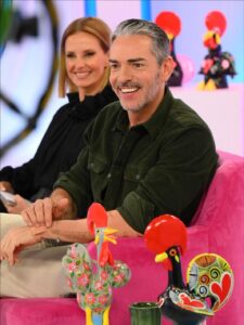 Cristina Ferreira e Cláudio Ramos