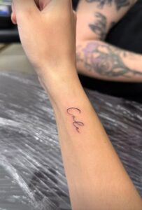 Catarina Miranda - a tatuagem