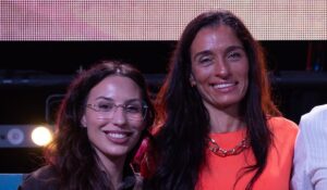 Catarina Miranda e Rita, mãe de Afonso