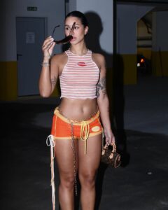 Thalyta Silva, namorada do futebolista Nuno Mendes