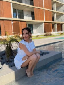 Catarina Miranda na casa nova